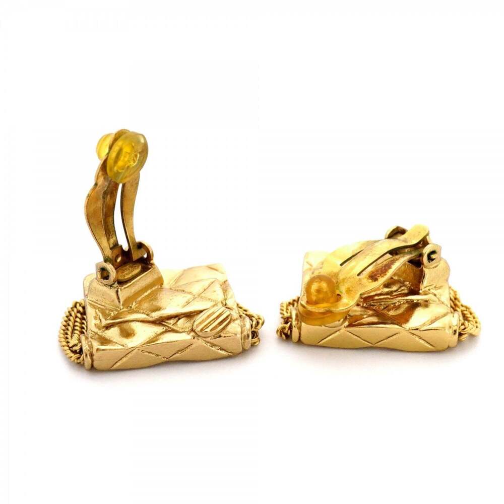 CHANEL Gold Earrings - Picture 3 of 6